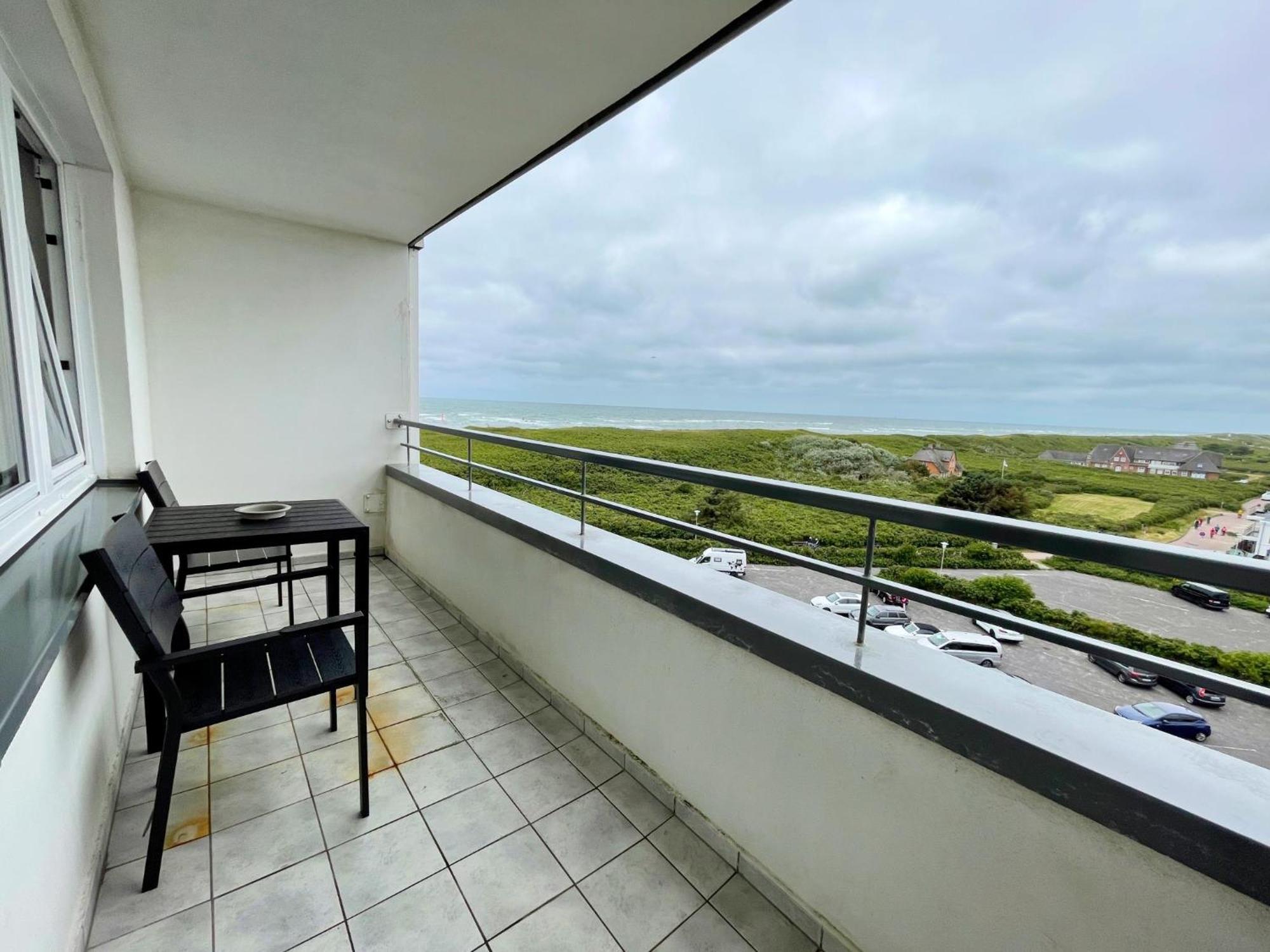 Ferienwohnung In Westerland Mit Meerblick Und Balkon Ngoại thất bức ảnh